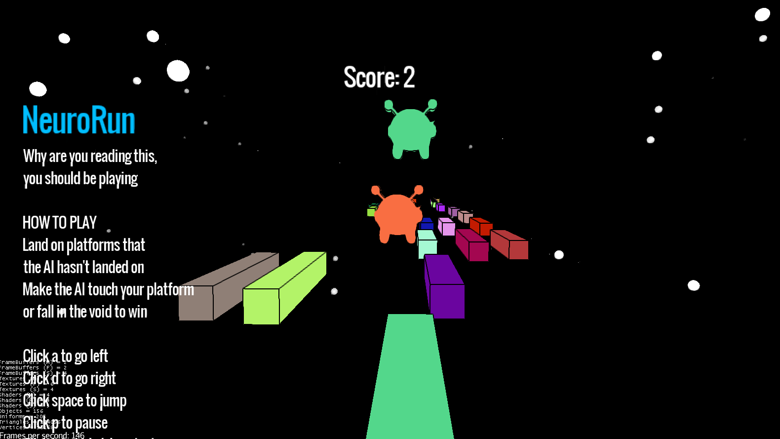 NeuroRun game